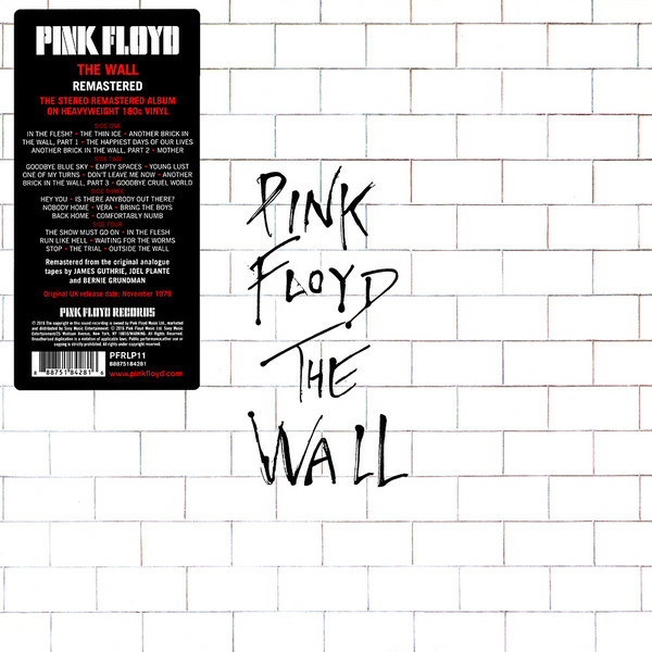 PINK FLOYD - THE WALL (2LP, 180G, REMASTERED)