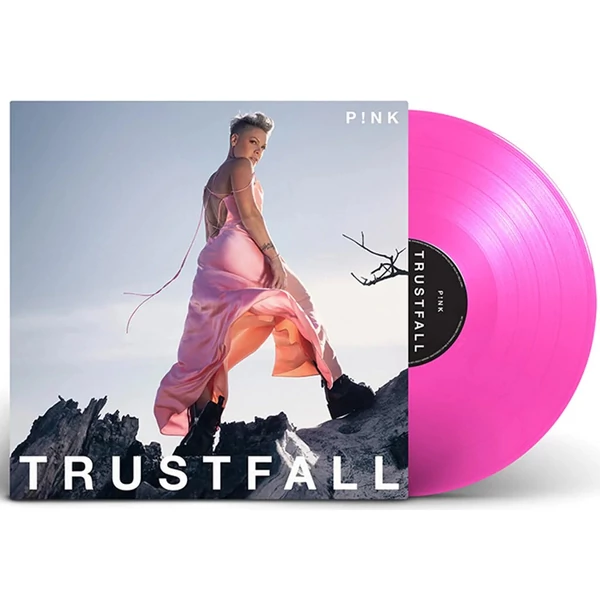 PINK - TRUSTFALL (1LP, PINK COLOURED VINYL)