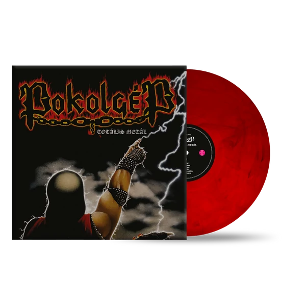 POKOLGÉP - TOTÁLIS METÁL (1LP, LIMITED RED MARBLED EFFECT VINYL)