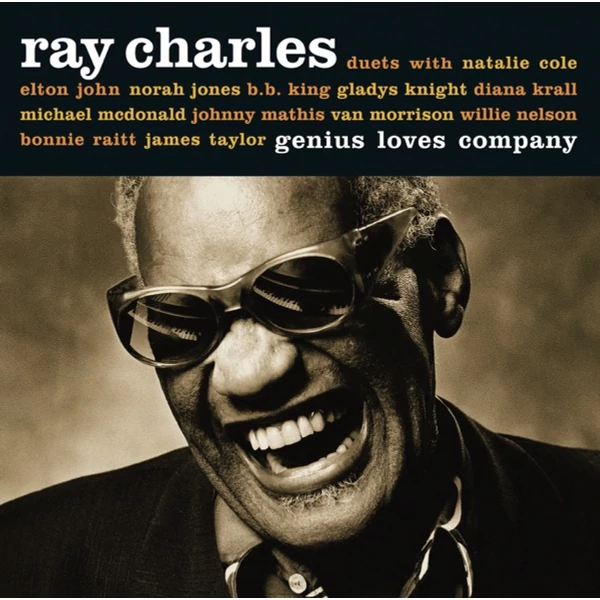 RAY CHARLES - GENIUS LOVES COMPANY (2LP)