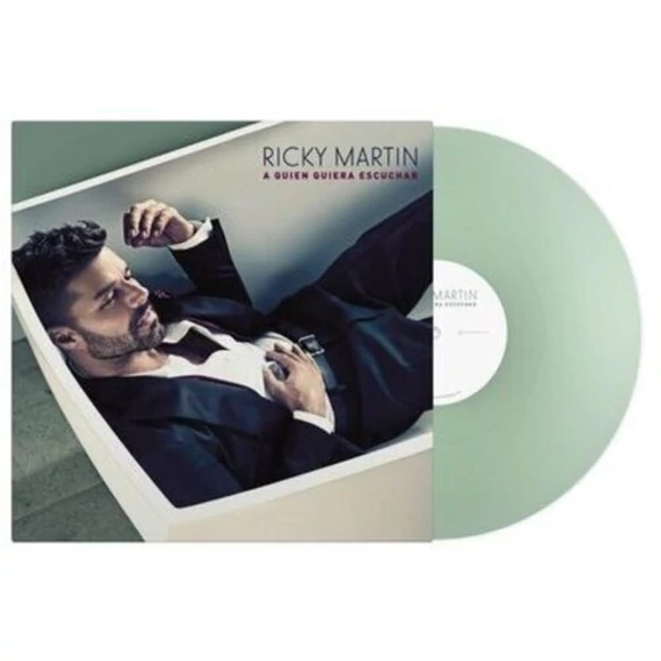 RICKY MARTIN - A QUIEN QUIERA ESCUCHAR (1LP, COKE BOTTLE GREEN COLOURED VINYL)