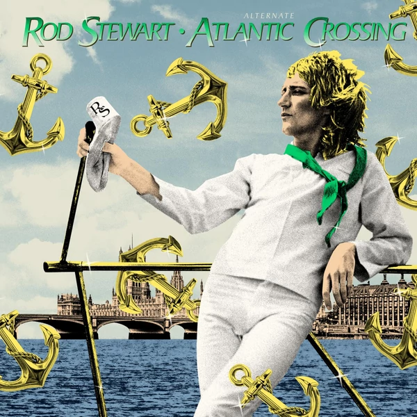 ROD STEWART - ALTERNATE ATLANTIC CROSSING (1LP, 180G, REMASTERED, TIDAL WAVE COLOURED VINYL, RSD26)