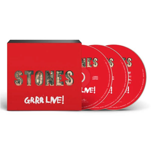 ROLLING STONES - GRRR LIVE! (2CD+BLU-RAY)