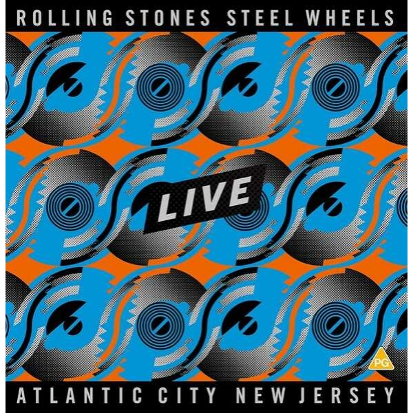ROLLING STONES - STEEL WHEELS LIVE	( 4 LP SET, 180 GR)