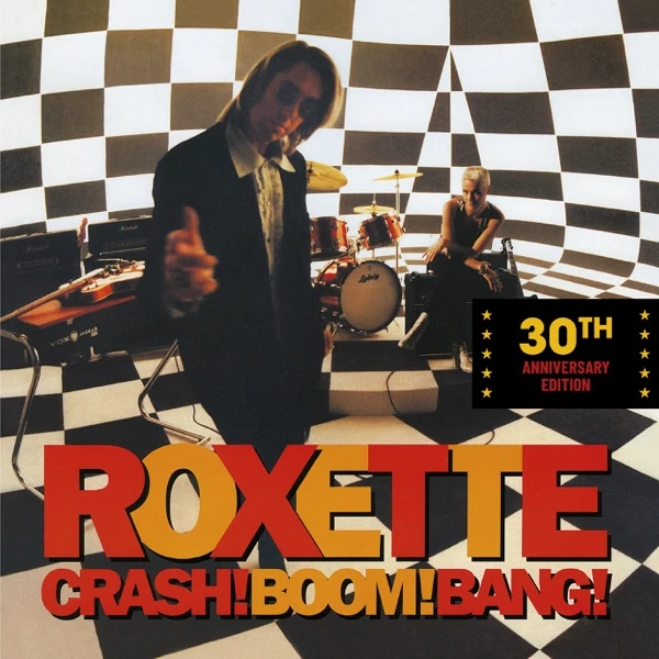 ROXETTE - CRASH! BOOM! BANG! (2LP, 30TH ANNIVERSARY EDITION, LIMITED WHITE COLOURED VINYL.)