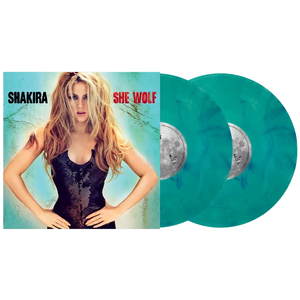SHAKIRA - SHE WOLF (2LP, COLOURED VINYL)