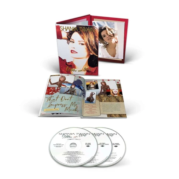 SHANIA TWAIN - COME ON OVER (3CD, 25TH ANNIVERSARY LIMITED DELUXE DIAMOND EDITION)