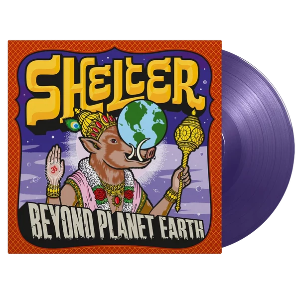 SHELTER - BEYOND PLANET EARTH (1LP, 180G, PURPLE COLOURED VINYL)