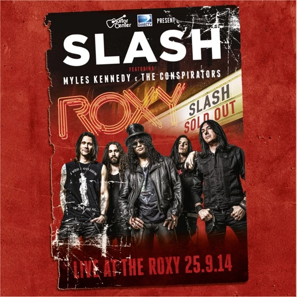 SLASH - LIVE AT THE ROXY 25.09.14 (3 LP, REISSUE, LIMITED EDITION)