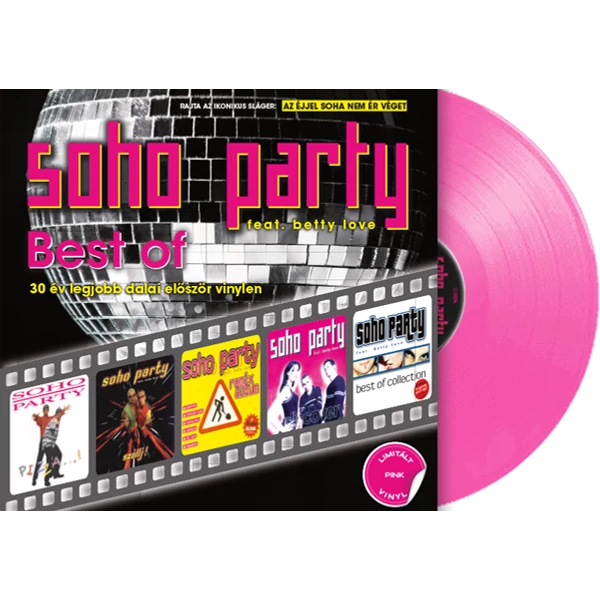 SOHO PARTY - BEST OF (1LP, LIMITED PINK COLOURED VINYL EDITION)