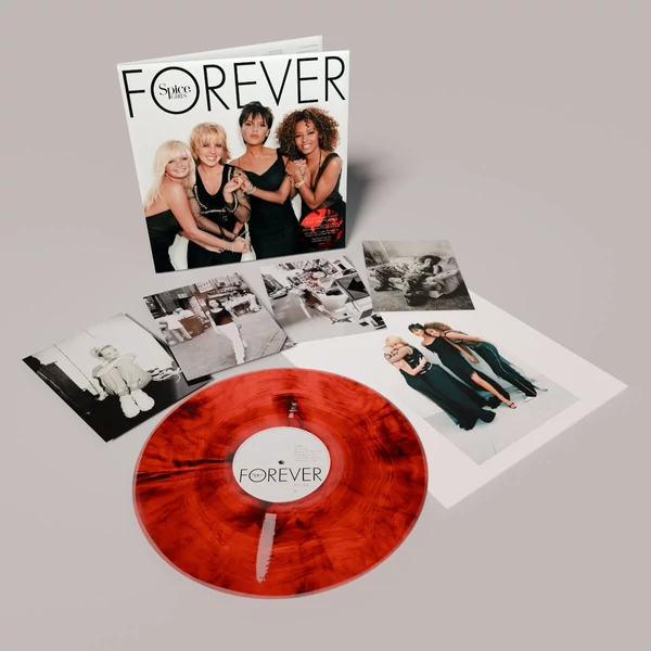 SPICE GIRLS - FOREVER (1LP, LIMITED 25TH ANNIVERSARY EDITION, RED COLOURED VINYL)