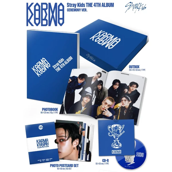 STRAY KIDS - KARMA ( 1CD, CEREMONY VERSION)