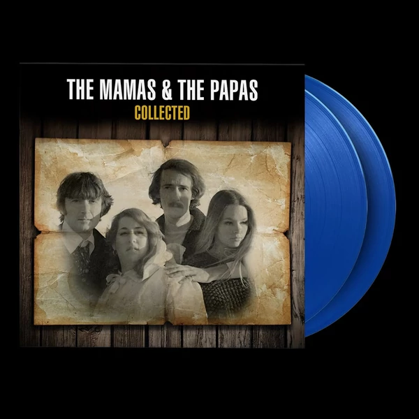 THE MAMAS &amp; THE PAPAS - COLLECTED (2LP, 180G, REISSUE, LIMITED NUMBERED EDITION, BLUE COLOURED VINYL)