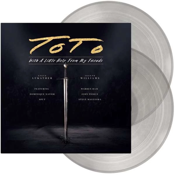 TOTO - WITH A LITTLE HELP FROM MY FRIENDS (2 LP, 180G, TRANSPARENT VINYL)