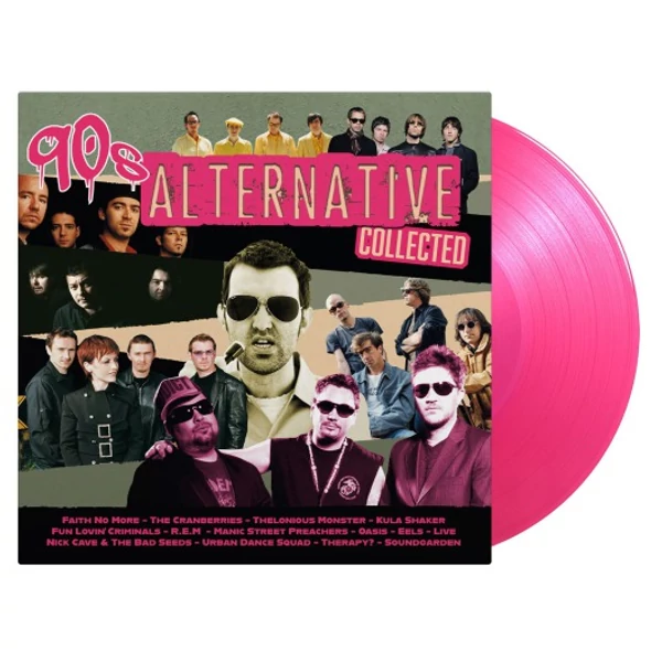 VÁLOGATÁS - 90'S ALTERNATIVE COLLECTED (2LP, 180G, COLOURED VINYL)