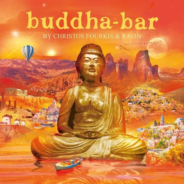 VÁLOGATÁS - BUDDHA BAR BY CHRISTOS FOURKIS &amp; RAVIN (2LP, ORANGE COLOURED VINYL)