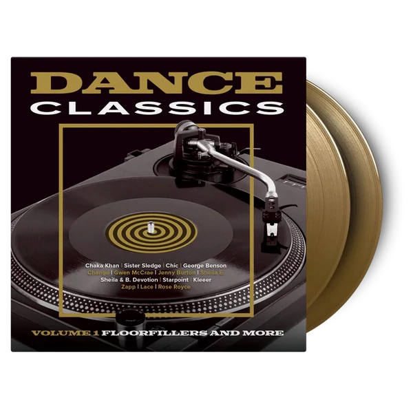VÁLOGATÁS - DANCE CLASSICS VOL. 1. (2LP, 180G, LIMITED GOLD COLOURED VINYL)