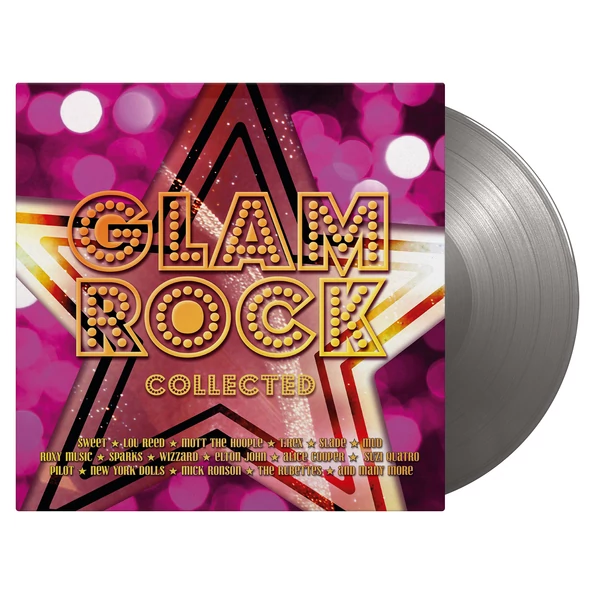 VÁLOGATÁS - GLAM ROCK COLLECTED (2LP, 180G, LIMITED COLOURED VINYL)