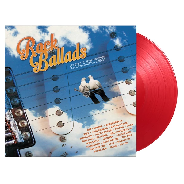 VÁLOGATÁS - ROCK BALLADS COLLECTED (2LP, 180G, LIMITED RED COLOURED VINYL)