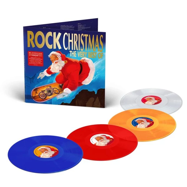 VÁLOGATÁS - ROCK CHRISTMAS: THE VERY BEST OF - EDITION 2024 (4LP, COLOURED VINYL EDITION)