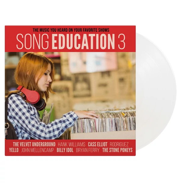 VÁLOGATÁS - SONG EDUCATION 3. - NETFLIX SOROZATOK ZENÉI (1LP, 180G, WHITE COLOURED VINYL)