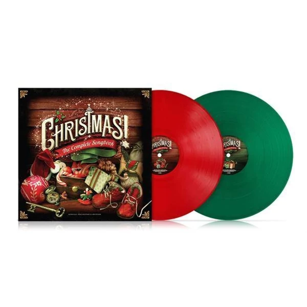 VÁLOGATÁS - CHRISTMAS: THE COMPLETE SONGBOOK (2LP, RED &amp; GREEN COLOURED VINYL)