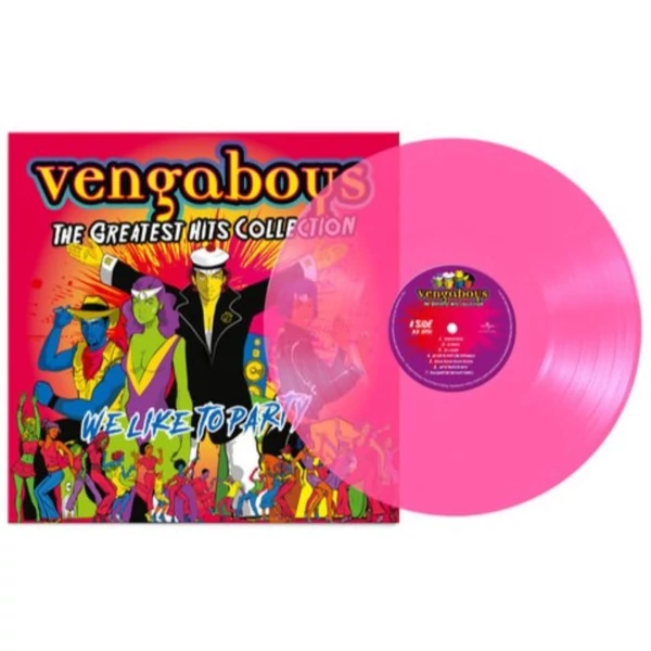 VENGABOYS - THE GREATEST HITS COLLECTION (1LP, PINK COLOURED VINYL)