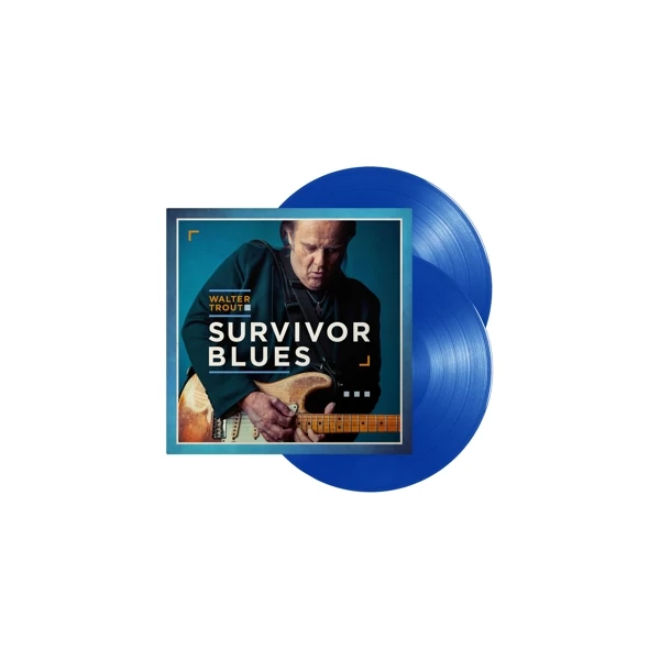 WALTER TROUT - SURVIVOR BLUES (2LP, BLUE COLOURED VINYL)