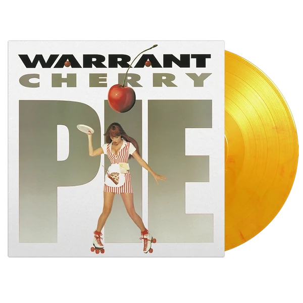 WARRANT - CHERRY PIE (1LP, 180G, YELLOW COLOURED VINYL)