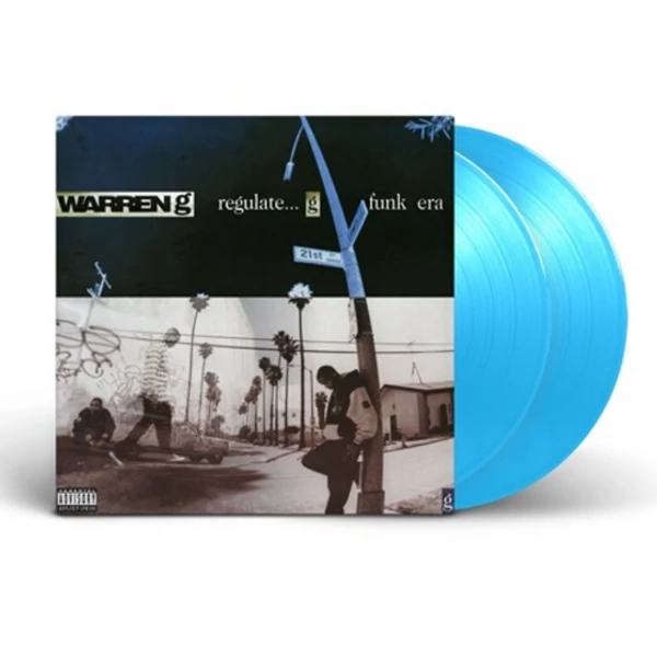 WARREN G - REGULATE...G FUNK ERA (2 LP, REISSUE, LIMITED EDITION, AQUA COLOURED VINYL)