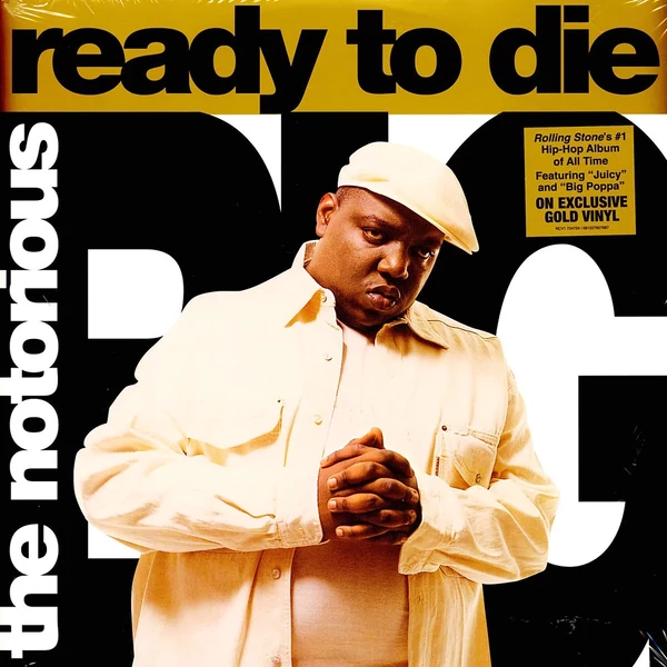 NOTORIOUS B.I.G.,THE - READY TO DIE (2LP, LIMITED GOLD COLOURED