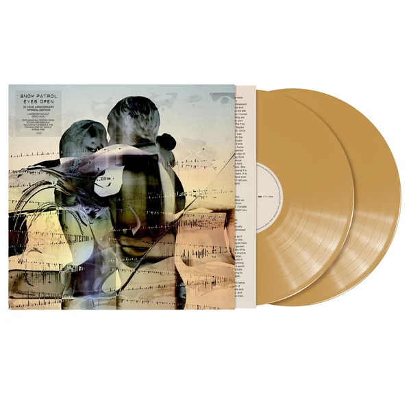 SNOW PATROL - EYES OPEN (2LP, 20TH ANNIVERSARY, LIMITED SPECIAL EDITION, GOLD COLOURED VINYL)