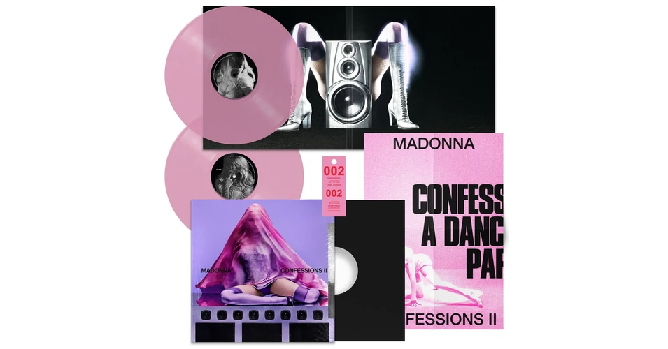 MADONNA - CONFESSIONS II (2LP, PINK COLOURED VINYL). Vinyl (LP). Kiadó ...