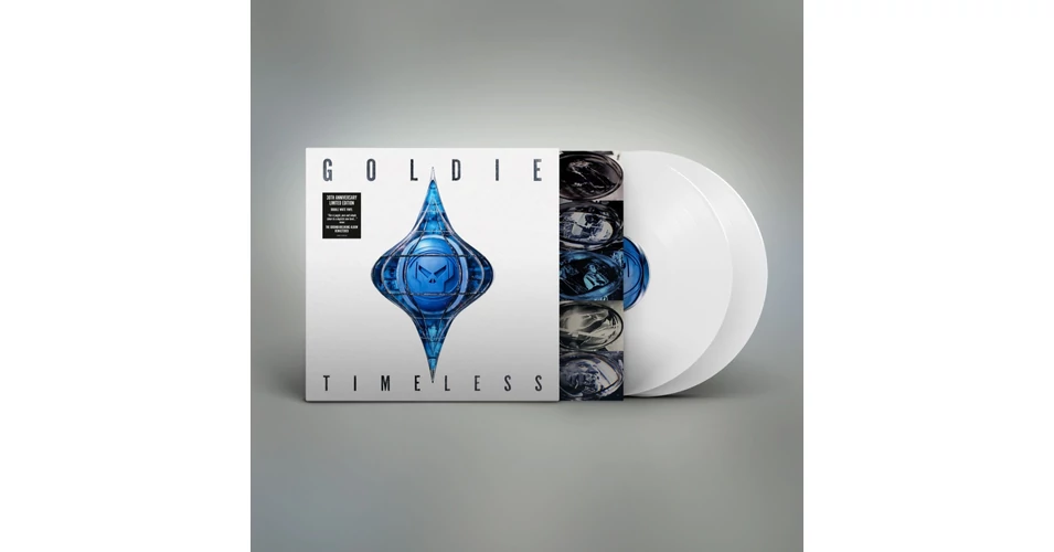 GOLDIE TIMELESS (2LP, ANNIVERSARY EDITION, WHITE COLOURED VINYL
