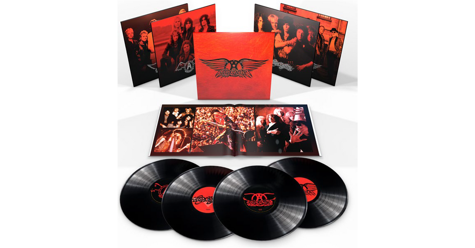 AEROSMITH - GREATEST HITS (4LP, 180G, LIMITED DELUXE VERSION). Vinyl ...