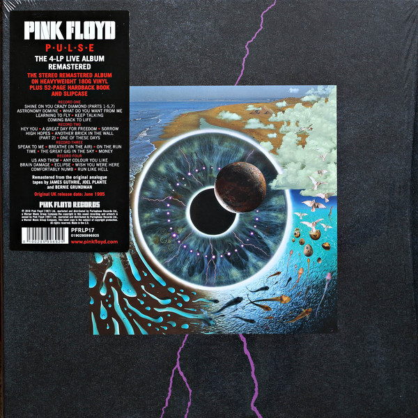 PINK FLOYD PULSE (REMASTERED, 4LP, 180G, LIMITED EDITION). Vinyl (LP). Kiadó WARNER. LEMEZED.hu